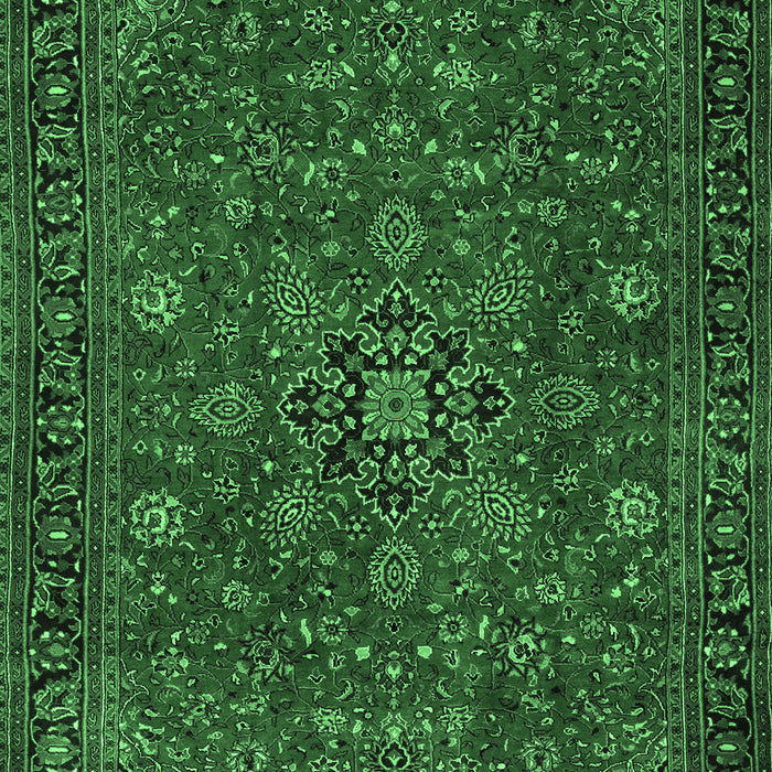 Persian Emerald Green Traditional Rug, tr2178emgrn
