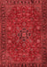 Persian Red Traditional Area Rugs