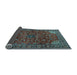 Sideview of Persian Light Blue Traditional Rug, tr2179lblu