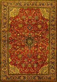 Persian Yellow Traditional Rug, tr2179yw