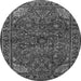 Square Persian Gray Traditional Rug, tr2179gry