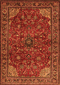 Persian Orange Traditional Rug, tr2179org