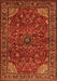 Persian Orange Traditional Rug, tr2179org