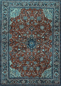 Persian Light Blue Traditional Rug, tr2179lblu