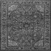 Serging Thickness of Persian Gray Traditional Rug, tr2179gry