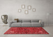 Traditional Red Washable Rugs