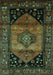 Persian Turquoise Traditional Rug, tr217turq