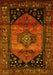 Persian Yellow Traditional Rug, tr217yw