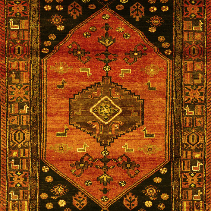 Persian Yellow Traditional Rug, tr217yw