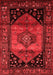 Persian Red Traditional Area Rugs