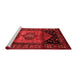 Traditional Red Washable Rugs