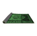 Sideview of Persian Emerald Green Traditional Rug, tr217emgrn