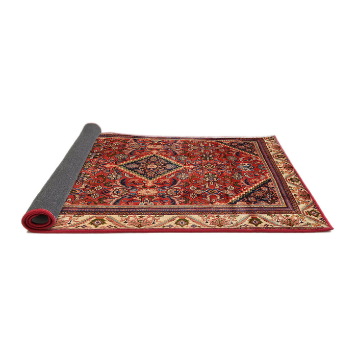 Sideview of Traditional Red Persian Rug, tr2180