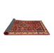 Sideview of Traditional Red Persian Rug, tr2180