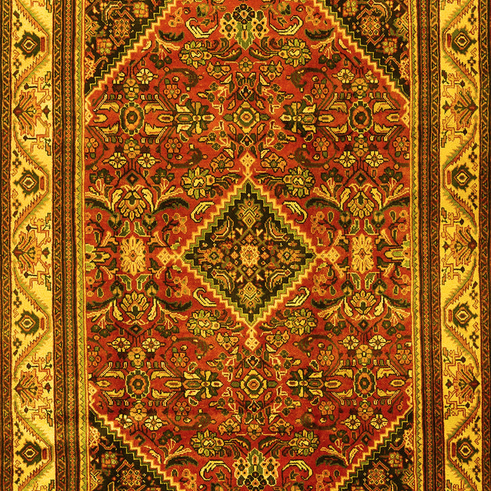 Persian Yellow Traditional Rug, tr2180yw