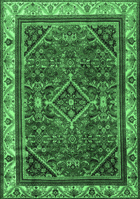 Persian Emerald Green Traditional Rug, tr2180emgrn