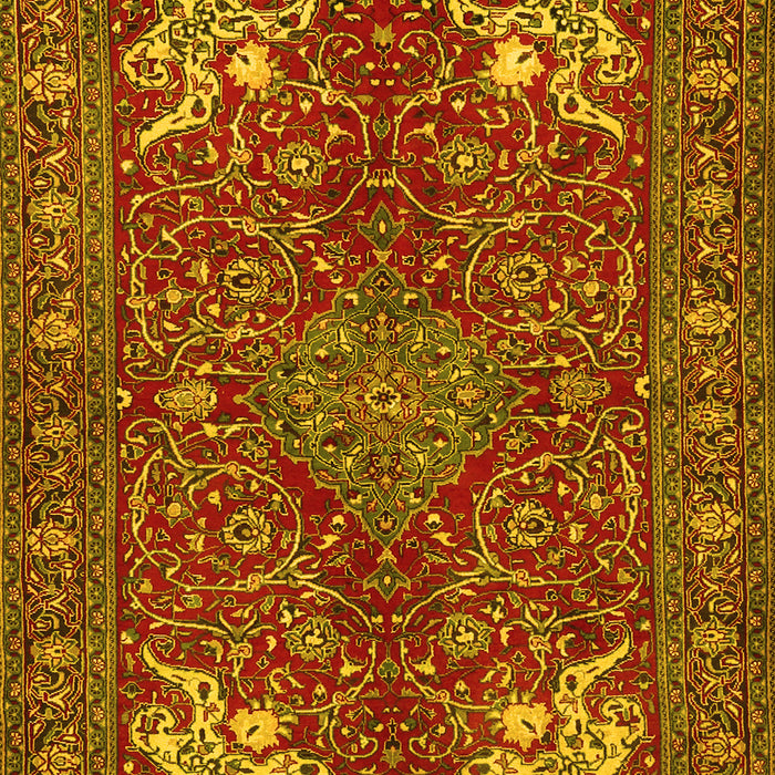 Persian Yellow Traditional Rug, tr2181yw