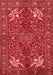 Persian Red Traditional Area Rugs