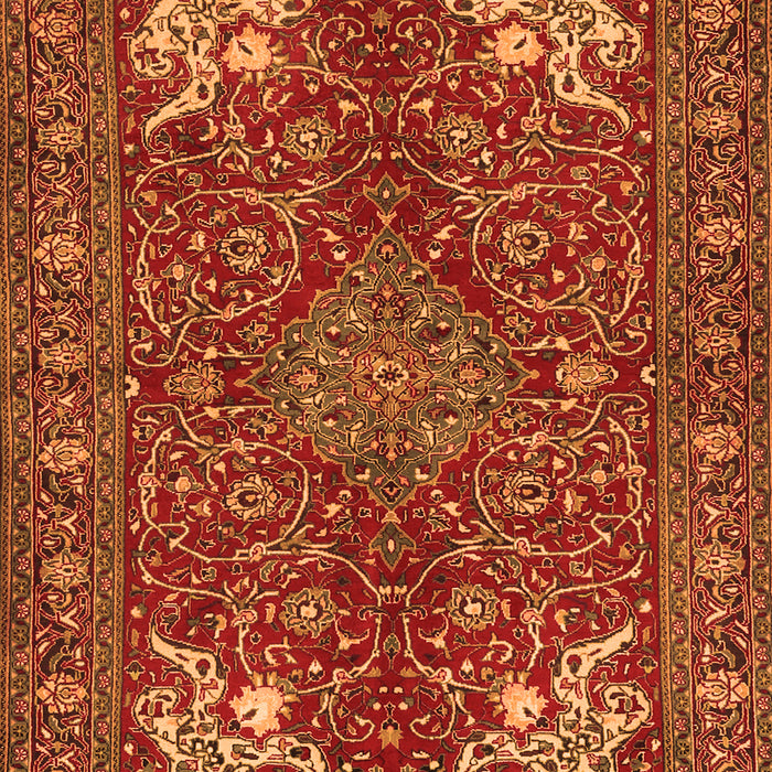 Persian Orange Traditional Rug, tr2181org