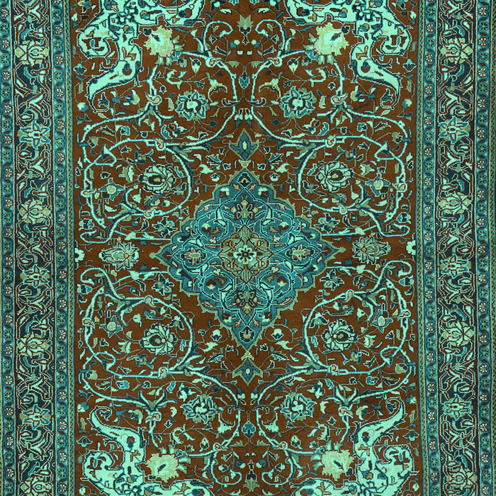 Persian Turquoise Traditional Rug, tr2181turq