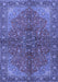 Persian Blue Traditional Rug, tr2182blu