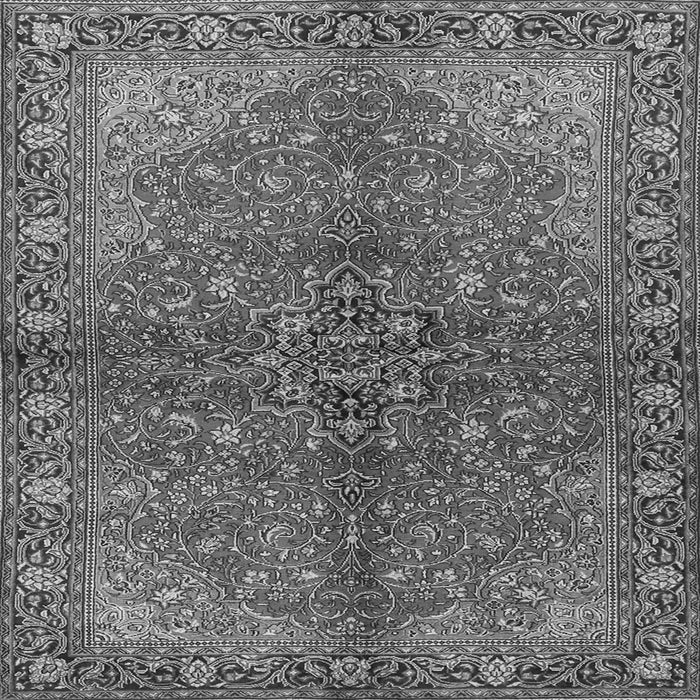 Serging Thickness of Persian Gray Traditional Rug, tr2182gry