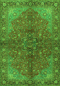 Persian Green Traditional Rug, tr2182grn