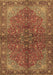 Persian Brown Traditional Rug, tr2182brn
