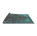 Sideview of Persian Light Blue Traditional Rug, tr2182lblu