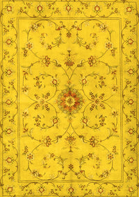 Persian Yellow Traditional Rug, tr2183yw
