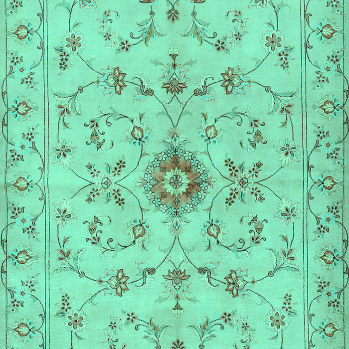 Persian Turquoise Traditional Rug, tr2183turq