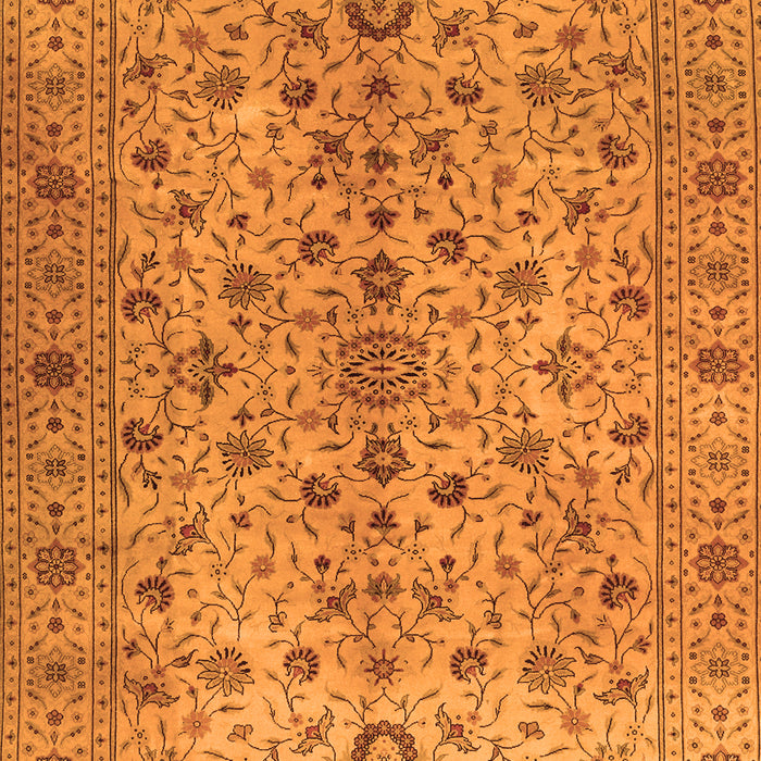 Persian Orange Traditional Rug, tr2184org