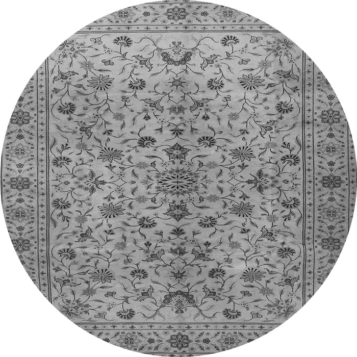 Square Persian Gray Traditional Rug, tr2184gry