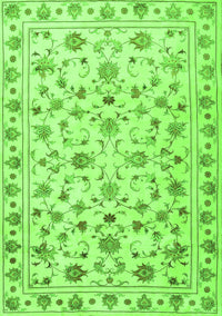 Persian Green Traditional Rug, tr2185grn