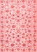 Persian Red Traditional Area Rugs