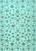 Persian Light Blue Traditional Rug, tr2185lblu