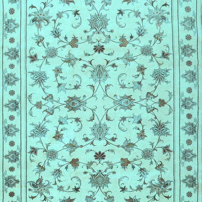 Persian Light Blue Traditional Rug, tr2185lblu