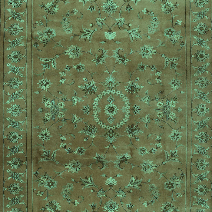 Persian Turquoise Traditional Rug, tr2186turq