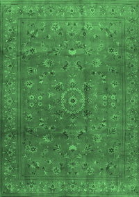 Persian Emerald Green Traditional Rug, tr2186emgrn