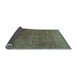 Sideview of Persian Light Blue Traditional Rug, tr2186lblu
