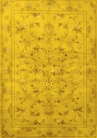 Persian Yellow Traditional Rug, tr2187yw