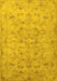 Machine Washable Persian Yellow Traditional Rug, wshtr2187yw