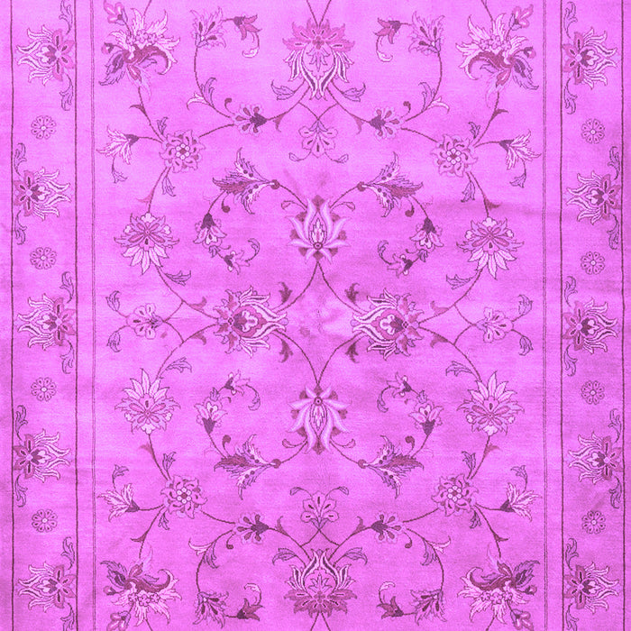 Machine Washable Persian Purple Traditional Area Rugs, wshtr2187pur