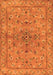 Persian Orange Traditional Rug, tr2188org