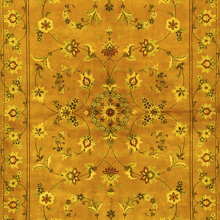 Persian Yellow Traditional Rug, tr2188yw