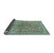 Sideview of Persian Light Blue Traditional Rug, tr2188lblu