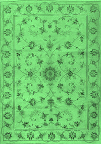 Persian Emerald Green Traditional Rug, tr2189emgrn