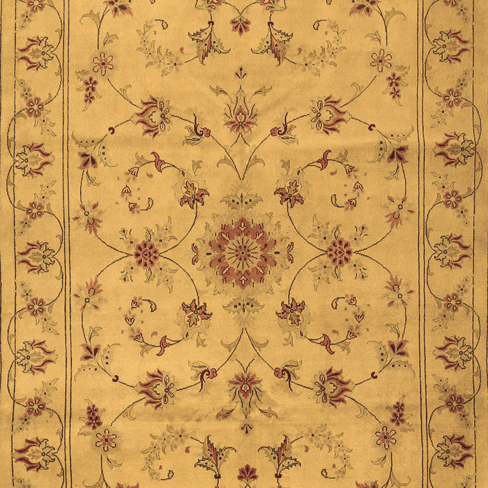 Machine Washable Persian Brown Traditional Rug, wshtr2189brn