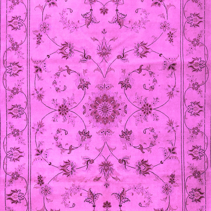 Machine Washable Persian Purple Traditional Area Rugs, wshtr2189pur