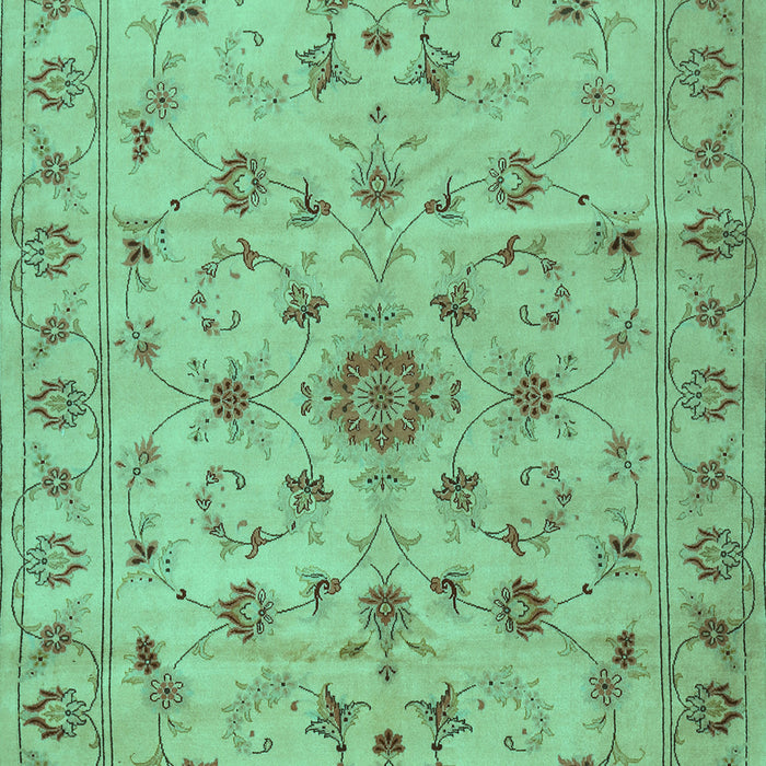 Persian Turquoise Traditional Rug, tr2189turq